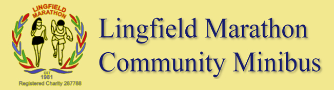 Lingsfield Marathon Community Minibus Logo